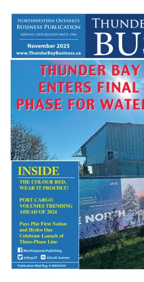 Cover of Thunder Bay Business
