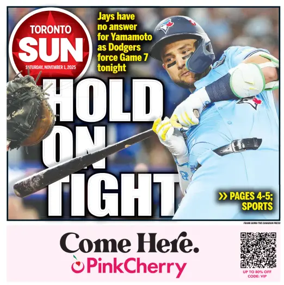 Cover of Toronto Sun