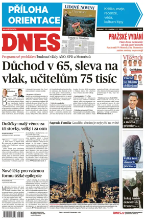 Cover of MF DNES