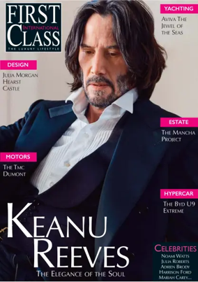 Cover of FIRST CLASS MAGAZINE INTERNATIONAL (ENGLISH)