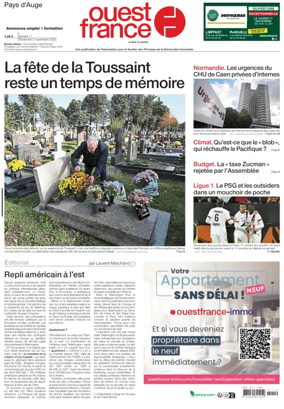 Cover of Ouest France (Pays d'Auge)
