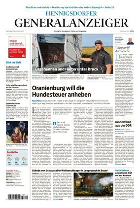 Cover of Hennigsdorfer Generalanzeiger