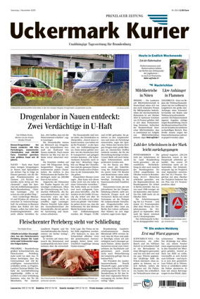 Cover of Prenzlauer Zeitung