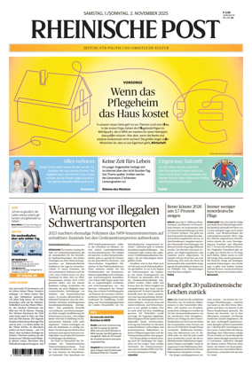 Cover of Rheinische Post Duisburg