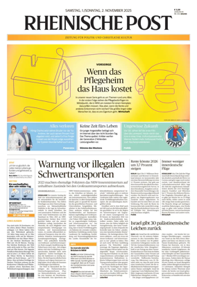 Cover of Rheinische Post - Wesel/Dinslaken