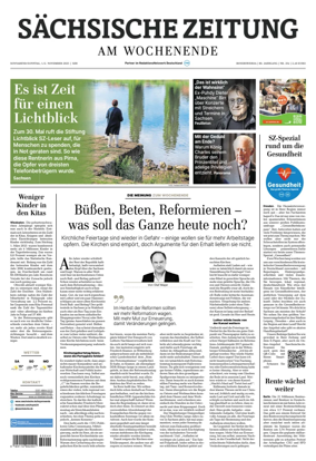 Cover of Sächsische Zeitung  (Hoyerswerda)
