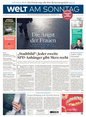 Cover of Welt am Sonntag