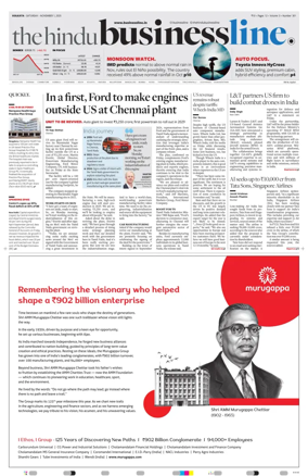 Cover of BusinessLine (Kolkata)
