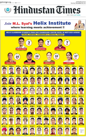 Cover of Hindustan Times (Jammu)