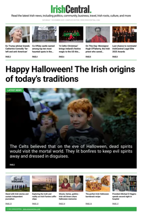 Cover of Irish Central