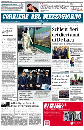 Cover of Corriere del Mezzogiorno (Campania)