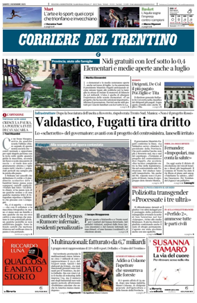 Cover of Corriere del Trentino