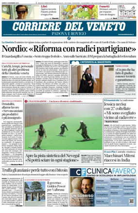Cover of Corriere del Veneto (Padova e Rovigo)
