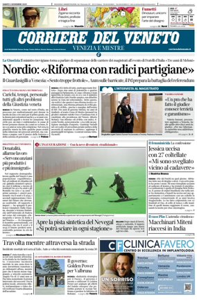 Cover of Corriere del Veneto (Venezia e Mestre)