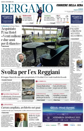 Cover of Corriere della Sera (Bergamo)