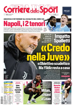 Cover of Corriere dello Sport (Nazionale)