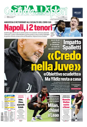 Cover of Corriere dello Sport Stadio (Nazionale)