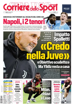 Cover of Corriere dello Sport