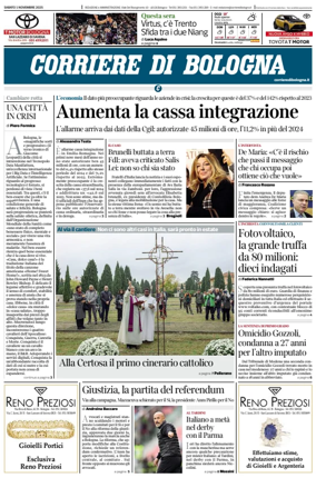 Cover of Corriere di Bologna