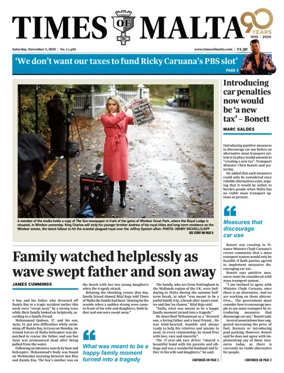 Cover of Times of Malta