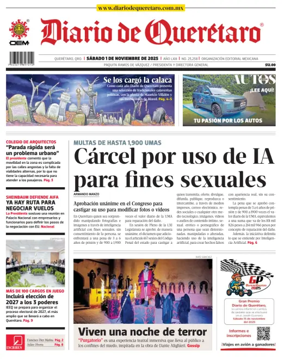 Cover of Diario de Queretaro
