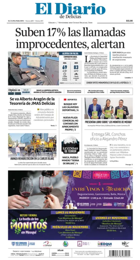 Cover of El Diario de Delicias