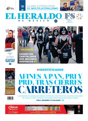 Cover of El Heraldo de Mexico
