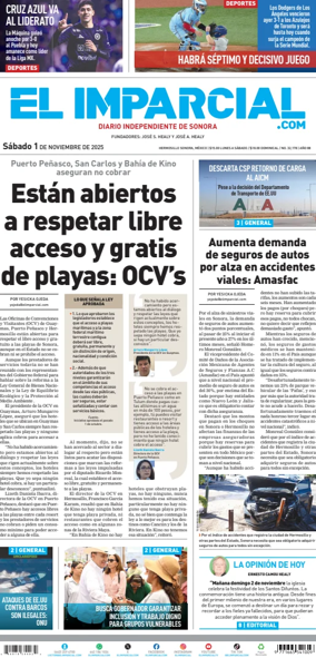 Cover of El Imparcial