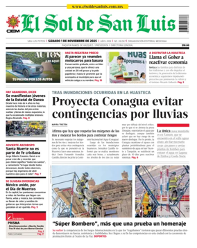 Cover of El Sol de San Luis Potosi