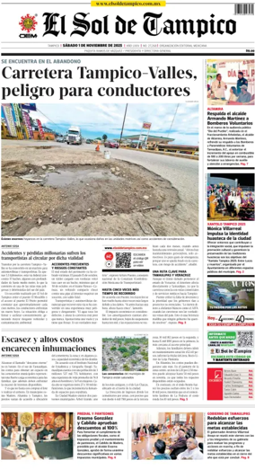 Cover of El Sol de Tampico