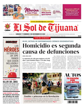 Cover of El Sol de Tijuana
