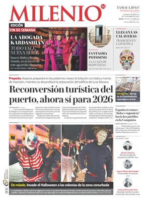 Cover of Milenio Tamaulipas