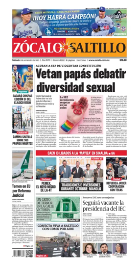 Cover of Zócalo Saltillo