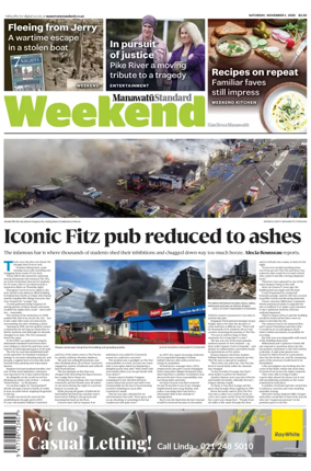 Cover of Manawatu Standard