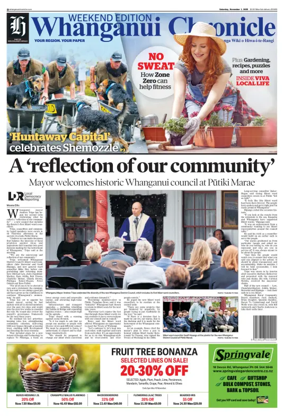 Cover of Wanganui Chronicle