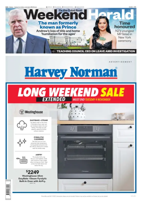Cover of Weekend Herald