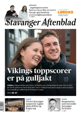 Cover of Stavanger Aftenblad