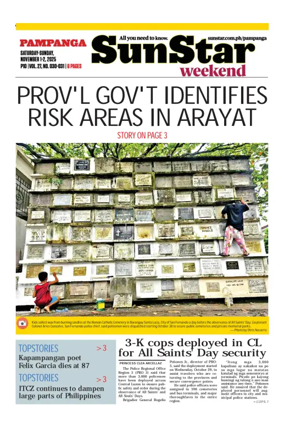 Cover of Sun.Star Pampanga