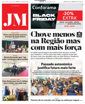 Cover of Jornal Madeira