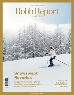 Cover of Robb Report Singapore