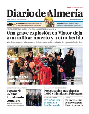 Cover of Diario de Almeria