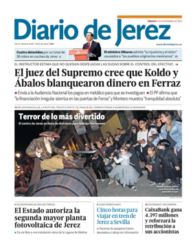 Cover of Diario de Jerez