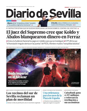 Cover of Diario de Sevilla