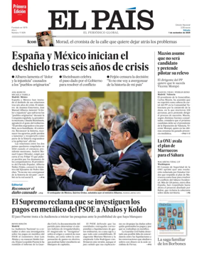 Cover of El País (1ª Edición)