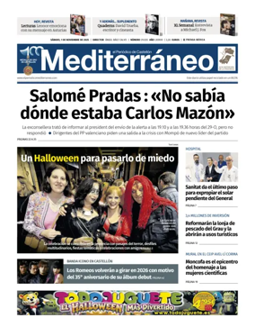 Cover of El Periódico Mediterráneo