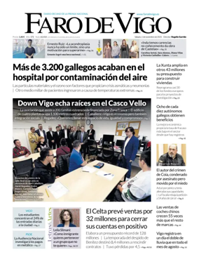 Cover of Faro de Vigo