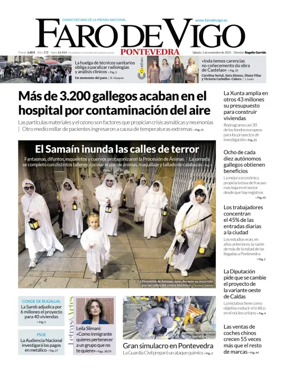 Cover of Faro de Vigo (Pontevedra)