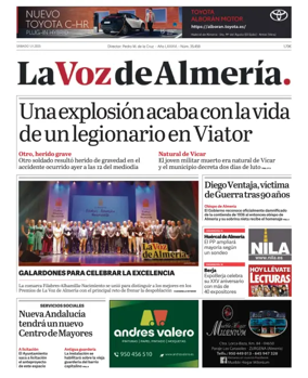 Cover of La Voz de Almería
