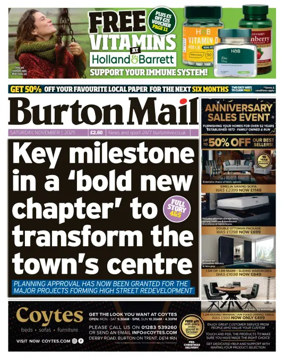 Cover of Burton Mail