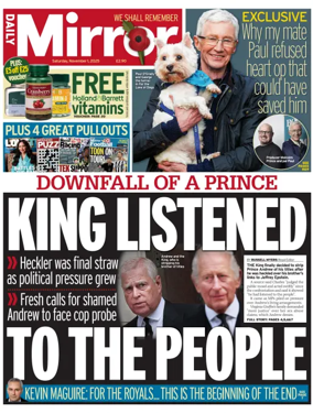 Cover of Daily Mirror